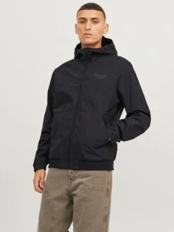 Jack & Jones Tussenjas "Halu" Zwart -Gstar Kleding Winkel jack and jones tussenjas halu zwart 1