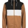 Jack & Jones Tussenjas "Luke" Lichtbruin/zwart/wit -Gstar Kleding Winkel jack and jones tussenjas luke lichtbruin zwart wit