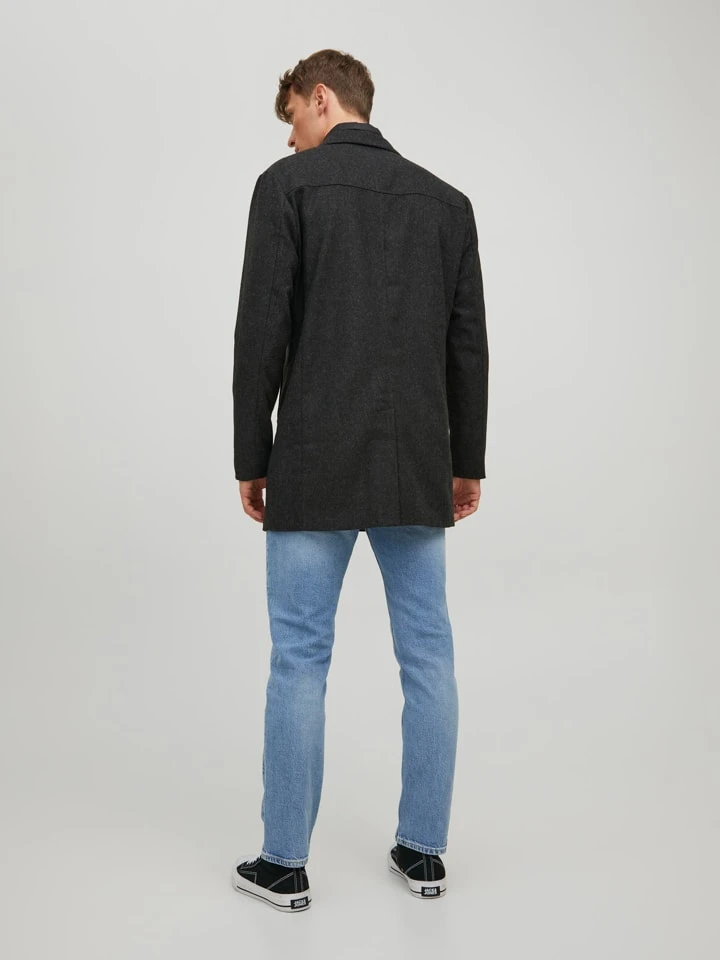 Jack & Jones Tussenmantel "Tommy" Antraciet 6 Jack & Jones Tussenmantel "Tommy" Antraciet - Afbeelding 4
