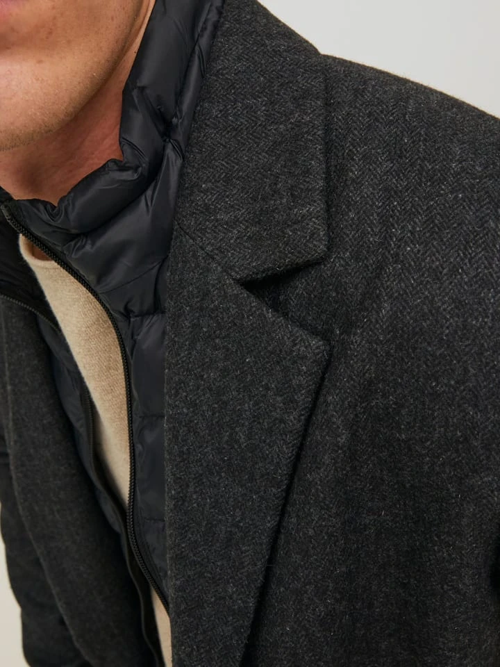 Jack & Jones Tussenmantel "Tommy" Antraciet 7 Jack & Jones Tussenmantel "Tommy" Antraciet - Afbeelding 5