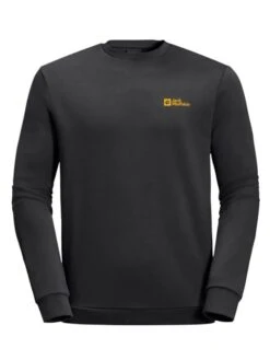 Jack Wolfskin Sweatshirt "Essential" Zwart