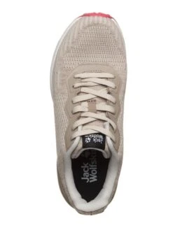 Jack Wolfskin Walkingschoenen "Upswing Knit" Beige -Gstar Kleding Winkel jack wolfskin walkingschoenen upswing knit beige 3