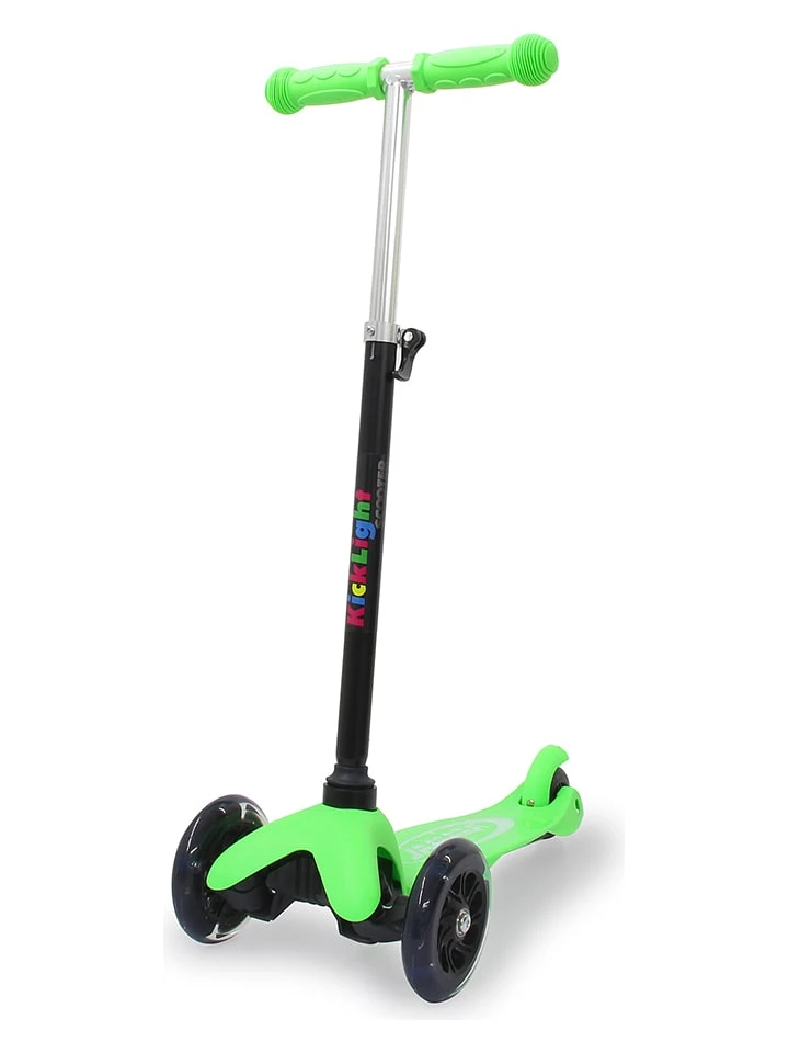 Jamara Step "KickLight" Groen/zwart - Vanaf 6 Jaar 4 Jamara Step "KickLight" Groen/zwart - Vanaf 6 Jaar - Afbeelding 2