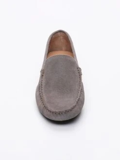 Leren Mocassins Grijs -Gstar Kleding Winkel john scott leren mocassins grijs 1