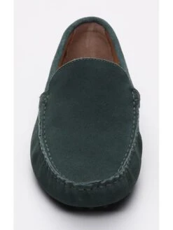 Leren Mocassins Groen -Gstar Kleding Winkel john scott leren mocassins groen 1