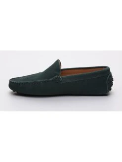 Leren Mocassins Groen -Gstar Kleding Winkel john scott leren mocassins groen 2