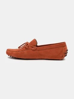Leren Mocassins Oranje -Gstar Kleding Winkel john scott leren mocassins oranje 2