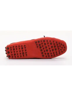Leren Mocassins Rood -Gstar Kleding Winkel john scott leren mocassins rood 4