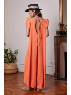 Jumpsuit "Acolab" Oranje -Gstar Kleding Winkel josefine jumpsuit acolab oranje 2