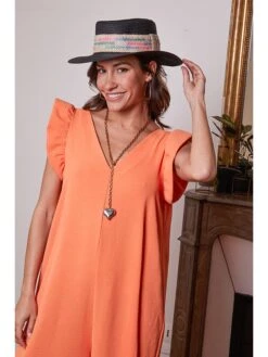 Jumpsuit "Acolab" Oranje -Gstar Kleding Winkel josefine jumpsuit acolab oranje 3