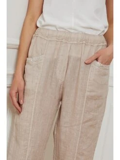 Linnen Broek "Jacobson" Beige -Gstar Kleding Winkel josefine linnen broek jacobson beige 3