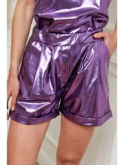 Short "Garlonne" Paars -Gstar Kleding Winkel josefine short garlonne paars 3