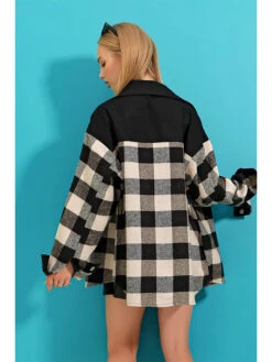 Blousejas Zwart/crème -Gstar Kleding Winkel jumeon blousejas zwart creme 2