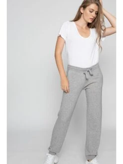 Kasjmieren Broek Grijs