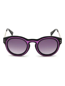 JUST CAVALLI Dameszonnebril Blauw-paars/zilverkleurig -Gstar Kleding Winkel just cavalli dameszonnebril blauw paars zilverkleurig 1