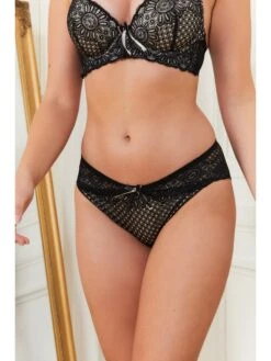 2-delige Ondergoedset "Page" Zwart/crème -Gstar Kleding Winkel just for victoria 2 delige ondergoedset page zwart creme 2