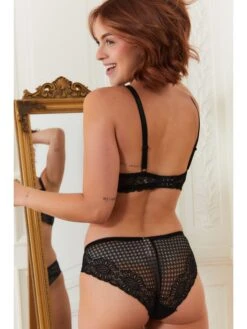 2-delige Ondergoedset "Page" Zwart/crème -Gstar Kleding Winkel just for victoria 2 delige ondergoedset page zwart creme 3