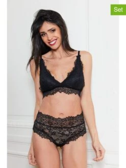2-delige Ondergoedset "Ykali" Zwart