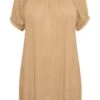 Tuniek "Cami" Beige -Gstar Kleding Winkel kaffe curve tuniek cami beige