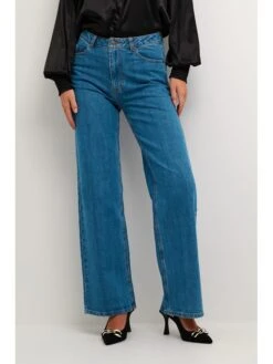 Kaffe Spijkerbroek "Nico" - Comfort Fit - Blauw