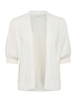 Kaffe Vest "Dali" Wit -Gstar Kleding Winkel kaffe vest dali wit 3