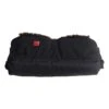 Handwarmer Met Lamsvacht "Double" Donkerblauw - (L)22x (B)45 Cm