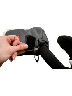 Handwarmer Met Lamsvacht "Siggy" Antraciet -Gstar Kleding Winkel kaiser naturfellprodukte handwarmer met lamsvacht siggy antraciet 2