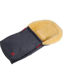 Knuffelzak Met Lamsvacht "Emmi" Donkerblauw - (L)80 X (B)37 Cm -Gstar Kleding Winkel kaiser naturfellprodukte knuffelzak met lamsvacht emmi donkerblauw l 80 x b 37 cm 2