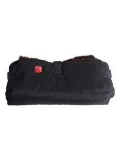 Lamsvachthandwarmer "Biggy" Zwart - (L)42 X (B)22 Cm