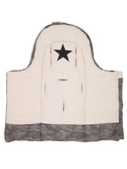 Thermo-voetenzak "Camo Star" Grijs - (L)100 X (B)43 Cm -Gstar Kleding Winkel kaiser naturfellprodukte thermo voetenzak camo star grijs l 100 x b 43 cm 11