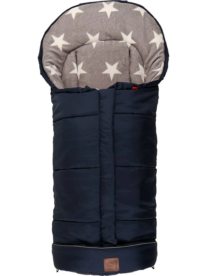 Thermo-voetenzak "Jo Starprint" Donkerblauw/grijs - (L)105 X (B)43 Cm 3 Thermo-voetenzak "Jo Starprint" Donkerblauw/grijs - (L)105 X (B)43 Cm