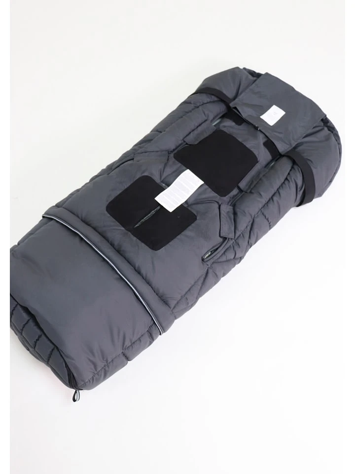 Thermo-voetenzak "Moony 2in1" Antraciet 4 Thermo-voetenzak "Moony 2in1" Antraciet - Afbeelding 2