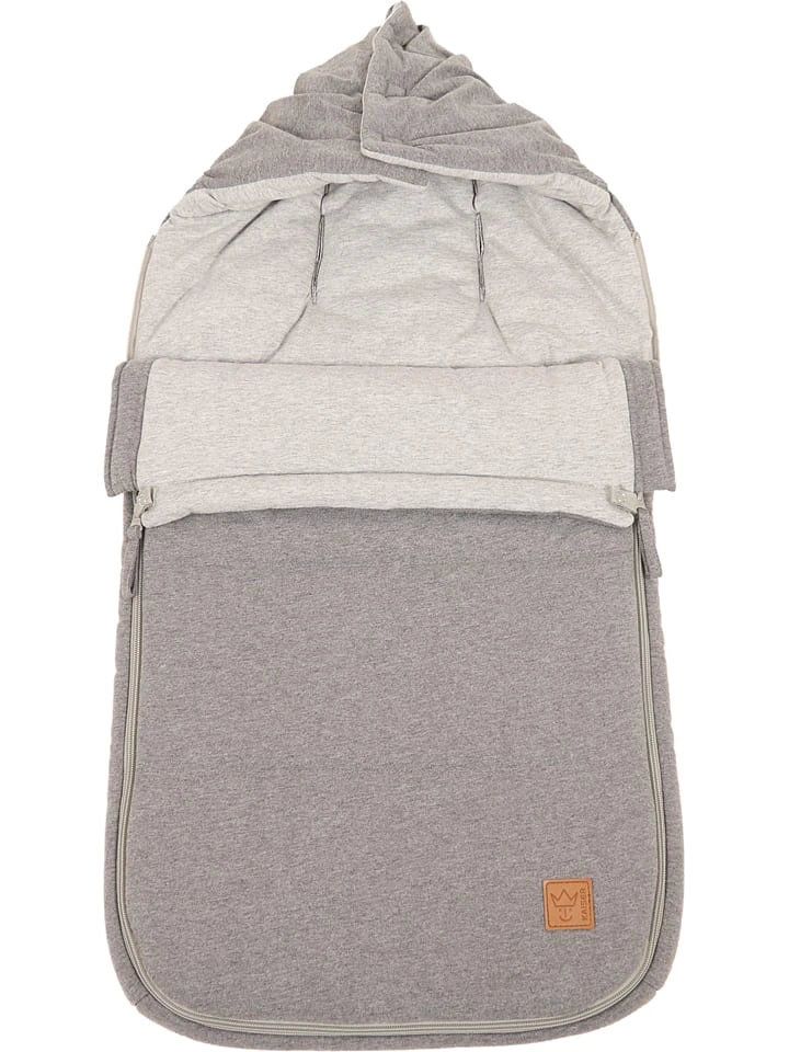 Voetenzak "Jes" Grijs - (L)90 X (B)42 Cm 2 Voetenzak "Jes" Grijs - (L)90 X (B)42 Cm