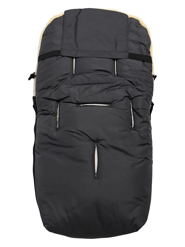 Voetenzak Met Lamsvacht "Polar" Zwart - (L)85 X (B)43 Cm 7 Voetenzak Met Lamsvacht "Polar" Zwart - (L)85 X (B)43 Cm - Afbeelding 5