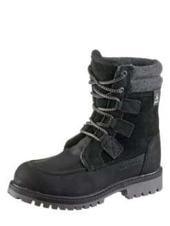 Kamik Leren Winterboots "Takodalo" Zwart