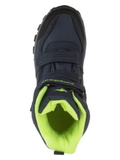 KangaRoos Boots " K-Robi KTX" Donkerblauw/limoengroen -Gstar Kleding Winkel kangaroos boots k robi ktx donkerblauw limoengroen 3