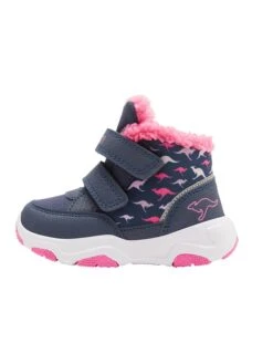 KangaRoos Boots "KS-Goku V" Donkerblauw/lichtroze -Gstar Kleding Winkel kangaroos boots ks goku v donkerblauw lichtroze 2