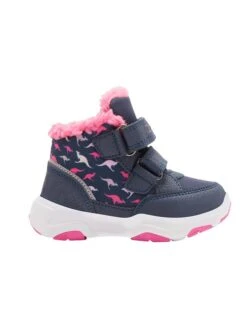 KangaRoos Boots "KS-Goku V" Donkerblauw/lichtroze -Gstar Kleding Winkel kangaroos boots ks goku v donkerblauw lichtroze 3