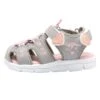 KangaRoos Enkelsandalen "K-Mini" Grijs/lichtroze -Gstar Kleding Winkel kangaroos enkelsandalen k mini grijs lichtroze