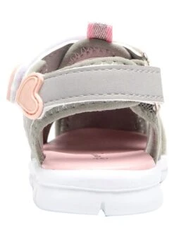 KangaRoos Enkelsandalen "K-Mini" Grijs/lichtroze -Gstar Kleding Winkel kangaroos enkelsandalen k mini grijs lichtroze 4