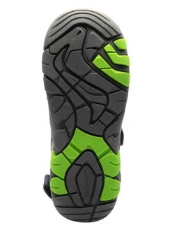 KangaRoos Enkelsandalen "K-Trek" Donkerblauw/groen -Gstar Kleding Winkel kangaroos enkelsandalen k trek donkerblauw groen 6