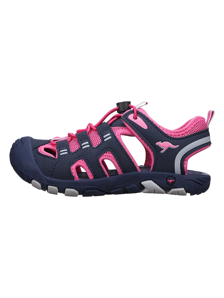 KangaRoos Enkelsandalen "K-Trek Jam" Donkerblauw 4 KangaRoos Enkelsandalen "K-Trek Jam" Donkerblauw - Afbeelding 2