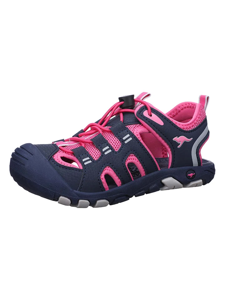 KangaRoos Enkelsandalen "K-Trek Jam" Donkerblauw 3 KangaRoos Enkelsandalen "K-Trek Jam" Donkerblauw
