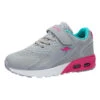 KangaRoos Sneakers "Giga EV" Grijs/roze -Gstar Kleding Winkel kangaroos sneakers giga ev grijs roze