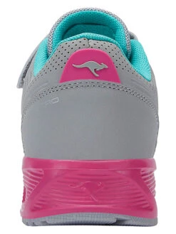 KangaRoos Sneakers "Giga EV" Grijs/roze -Gstar Kleding Winkel kangaroos sneakers giga ev grijs roze 3