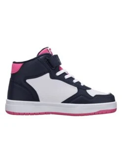 KangaRoos Sneakers "Jumbo" Donkerblauw/wit/roze -Gstar Kleding Winkel kangaroos sneakers jumbo donkerblauw wit roze 2