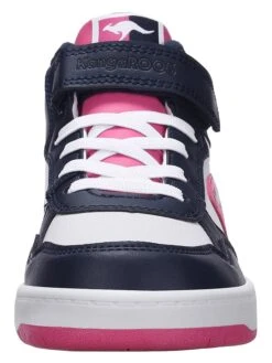 KangaRoos Sneakers "Jumbo" Donkerblauw/wit/roze -Gstar Kleding Winkel kangaroos sneakers jumbo donkerblauw wit roze 4