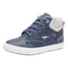 KangaRoos Sneakers "Kavu" Blauw/wit 1 KangaRoos Sneakers "Kavu" Blauw/wit -Gstar Kleding Winkel kangaroos sneakers kavu blauw wit
