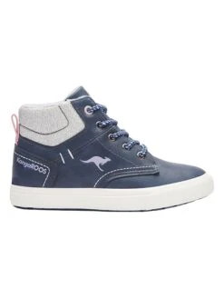 KangaRoos Sneakers "Kavu" Blauw/wit -Gstar Kleding Winkel kangaroos sneakers kavu blauw wit 7