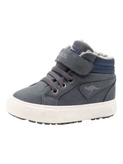 KangaRoos Sneakers "KaVu" Donkerblauw/grijs -Gstar Kleding Winkel kangaroos sneakers kavu donkerblauw grijs 1